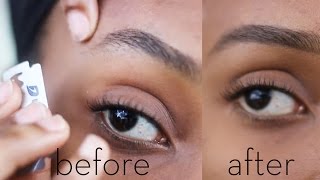 How To Shape Your Eyebrows With a Razor Blade [upl. by Sharla]