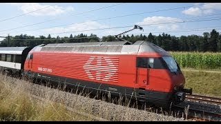 Zug um Zugswiss highspeed trainsNBSSFS MattstettenRothristZug trainfart train [upl. by Cita]