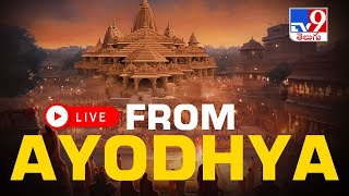 Ayodhya LIVE  Ayodhya Ram Mandir  Pran Pratishtha Ceremony l PM Modi Live  Ram Mandir  TV9 [upl. by Ube]