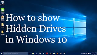 How to show hidden drives in Windows 10 and Windows 11 [upl. by Peti]