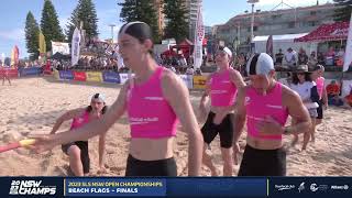 2023 SLSNSW State Champs  Open Beach Flags Finals [upl. by Giuditta69]