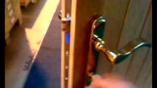 Night latch function on multi point lock [upl. by Enilav]