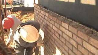 Moisture Management in Residential Construction Series  Brick Installation Drainage Cavity Wall [upl. by Crain238]