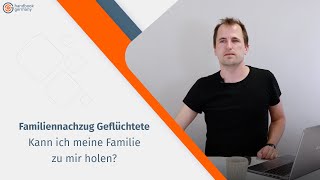 Familiennachzug für erwachsene Geflüchtete Teil 15 Mit welchem Aufenthaltstitel ist das möglich [upl. by Shermie]