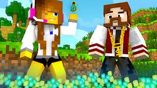 Minecraft LUCKY BLOCK PVP  30 NÍVEIS DE XP [upl. by Ativahs]