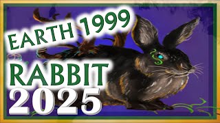 Rabbit Horoscope 2025  Earth Rabbit 1999  February 16 1999 to February 4 2000 [upl. by Barbaraanne576]