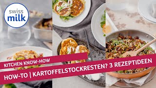 Resteverwertung Was kann ich aus Kartoffelstockresten kochen  HowtoVideo  Swissmilk 2022 [upl. by Elad]