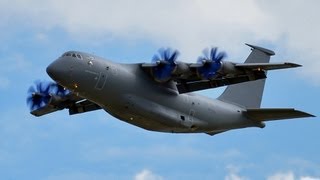 Antonov An70 at the 2013 Paris Airshow [upl. by Netniuq791]