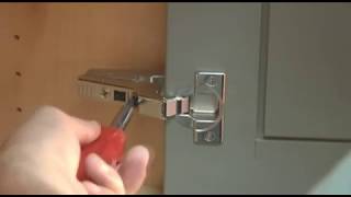 Inset Cabinet Door Concealed Hinge Adjustment Guide by Dura Supreme Cabinetry [upl. by Zeba614]