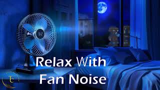 Fan Sound Black Screen Fall Asleep and Remain Sleeping Dark Screen White Noise 10 Hours [upl. by Cher]