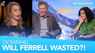 Will Ferrell WASTED on SET  Downhill  Interfuse [upl. by Etselec]