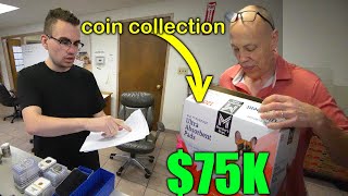 We Bought ALL Of His Coins for 75000 Coin Collection Purchase [upl. by Merna348]