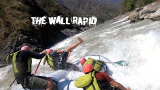 The Wall Grade 4 Rapid  Most Dangerous and Banned Rapid River Rafting in Rishikesh 2019 4K [upl. by Monarski]