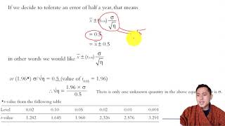 Determining sample size [upl. by Romy]