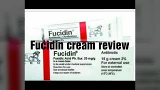 Fucidin cream review [upl. by Egief]