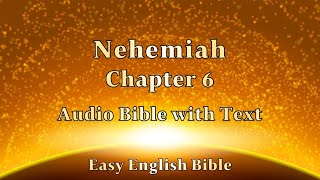 Nehemiah Chapter 6 Audio Bible 느헤미아 6장 성경 보면서 듣기 [upl. by Cohe]