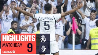 Resumen de Real Madrid vs CA Osasuna 40 [upl. by Eetnahs765]