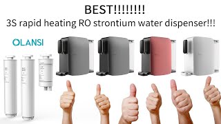 W12 3s rapid heating RO strontium water dispenser [upl. by Ahcrop875]