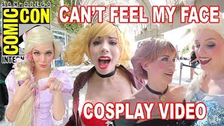 SDCC 2015 Cant Feel My Face Cosplay Music Video [upl. by Birchard533]