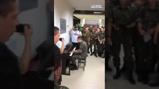 Exército canta Ousado Amor de Deus  Feliz a nação cujo Deus ė o Senhor [upl. by Pyne]