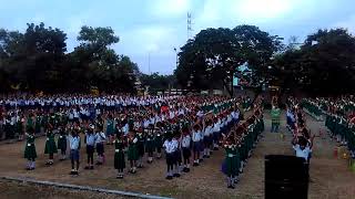 platinum jubilee high school students clapping in assembly [upl. by Lupee]