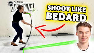 How to shoot like Connor Bedard [upl. by Dlanor543]