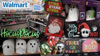 WALMART DOLLAR SHOP  HALLOWEEN amp NEW CHRISTMAS ARRIVALS [upl. by Nathaniel]