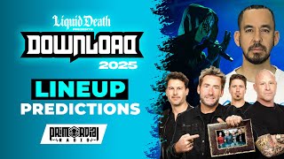 DOWNLOAD FESTIVAL 2025 Lineup Predictions [upl. by Meehsar]