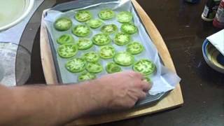 ISF Sliced Green Tomatoes  How to Have Fried Green Tomatoes Year Round [upl. by Niad]