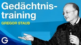 So wird dein Gedächtnis besser – Gedächtnistraining  Gregor Staub [upl. by Auberbach]