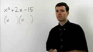 Factoring Trinomials  MathHelpcom  Algebra Help [upl. by Kcolttam]