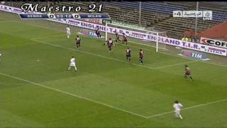 Highlights Genoa 10 AC Milan  9102010 [upl. by Elwyn]