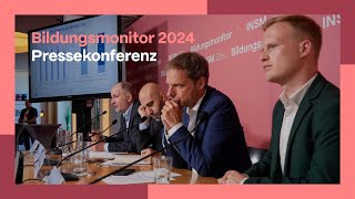 Bildungsmonitor 2024 Pressekonferenz [upl. by Postman]