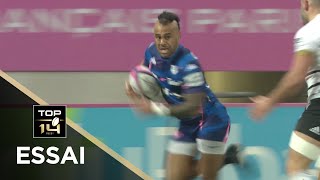 TOP 14  Essai de Telusa VEAINU SFP  Paris  Brive  J13  Saison 20202021 [upl. by Nyar980]