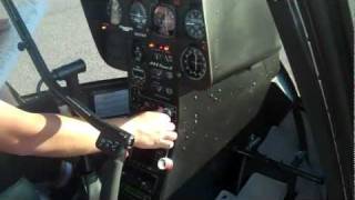 Helicopter Lesson  Startup R44 Helicopter [upl. by Rosecan]