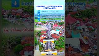 Simpang Tugu Pengantin Pesawaran lampung pesawaran tataan drone dji explorelampung [upl. by Aneehsit117]