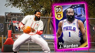 Harden DOUBLE STEPBACK is BROKEN in NBA INFINITEBeta [upl. by Magill]