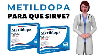 METILDOPA que es y para que sirve la metildopa como tomar metildopa 250 mg [upl. by Susie375]