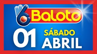 Resultados del BALOTO REVANCHA del sabado 1 de ABRIL de 2023 [upl. by Klotz]