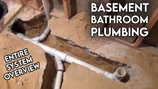 Watch this before you put a bathroom in your basement  Bathroom Rough In Tips [upl. by Yemar954]