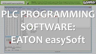 PLC Programming Software EATON easySoft Full Lecture [upl. by Ahseket]