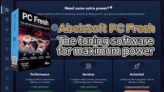 Abelssoft PC Fresh 2024 Review Menjadikan PC Anda lebih cepat dan bertenaga dari sebelumnya [upl. by Westbrooke]