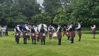 Broughshane amp District Pipe Band MSR  Antrim and Newtownabby Championships 2024 [upl. by Oicneconi]