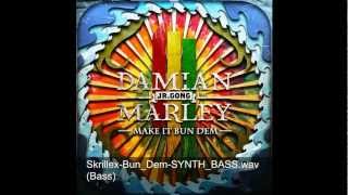 OFFICIAL STEMS  Skrillex  Make It Bun Dem ft Damian Marley [upl. by Siryt346]