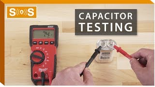 How to Test an HVAC Motor Capacitor  Spec Sense [upl. by Fanchie]