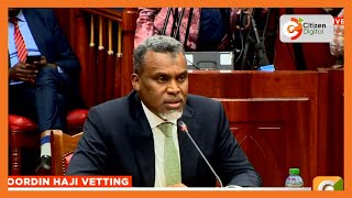 NIS Boss Nominee Noordin Haji faces vetting panel [upl. by Rocray675]