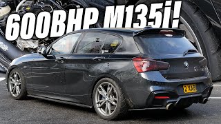 Ants 600BHP M135i is SAVAGELY FAST UKs Fastest Stock Block M135i [upl. by Schnell227]