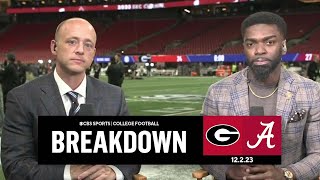 No 8 Alabama KNOCKS OFF No 1 Georgia College Football Playoff IMPLICATIONS  MORE I CBS Sports [upl. by Engel]