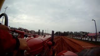 The Rumble Chicken Modified tractor onboard Crapaud PEI 2014 [upl. by Eelytsirk49]