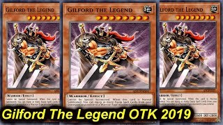 【YGOPRO】GILFORD THE LEGEND OTK DECK 2019 [upl. by Adnesor]